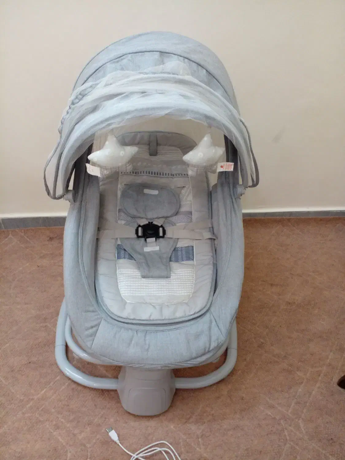 گهواره برقی لمسی ماستلا مناسب سیسمونی|تخت و سرویس خواب|قزوین, |دیوار