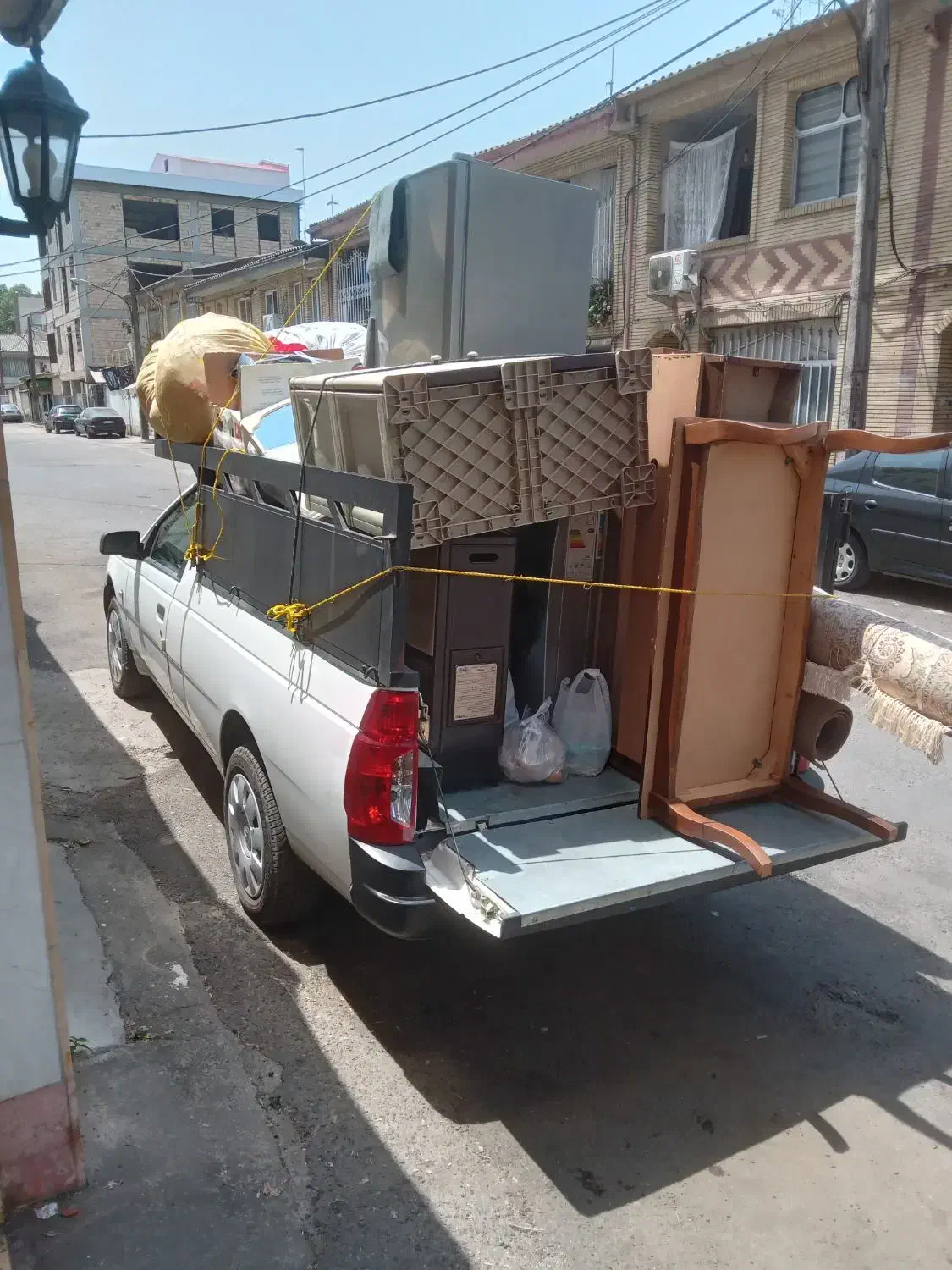 وانت اریسان باربری((شخصی))وانت تلفنی اسباب کشی حمل|خدمات حمل و نقل|رشت, جانبازان|دیوار