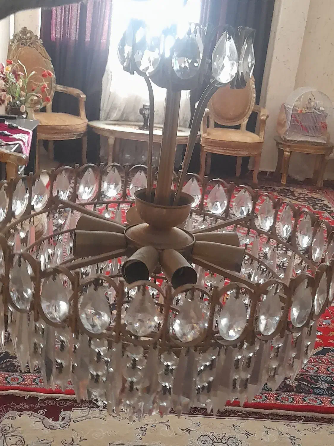 لوستر برنز|لوستر و چراغ آویز|سراب, |دیوار