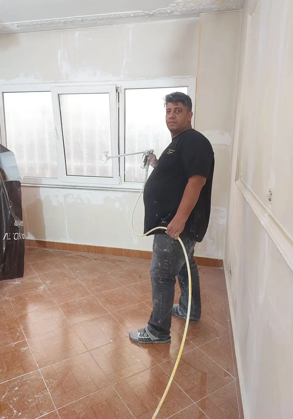 کاغذدیواری نقاشی ساختمان پارکت کفپوش قرنیز پوستر|خدمات پیشه و مهارت|دامغان, |دیوار