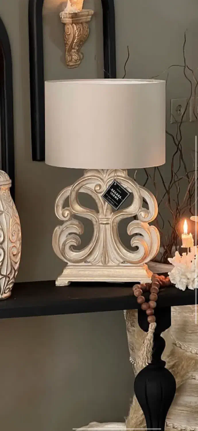 آباژور چوب پتینه|چراغ خواب و آباژور|آستارا, |دیوار