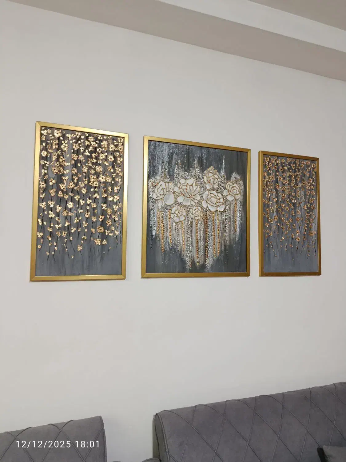 تابلوی دکوراتیو سه تیکه|تابلو، نقاشی، عکس|قروه, |دیوار