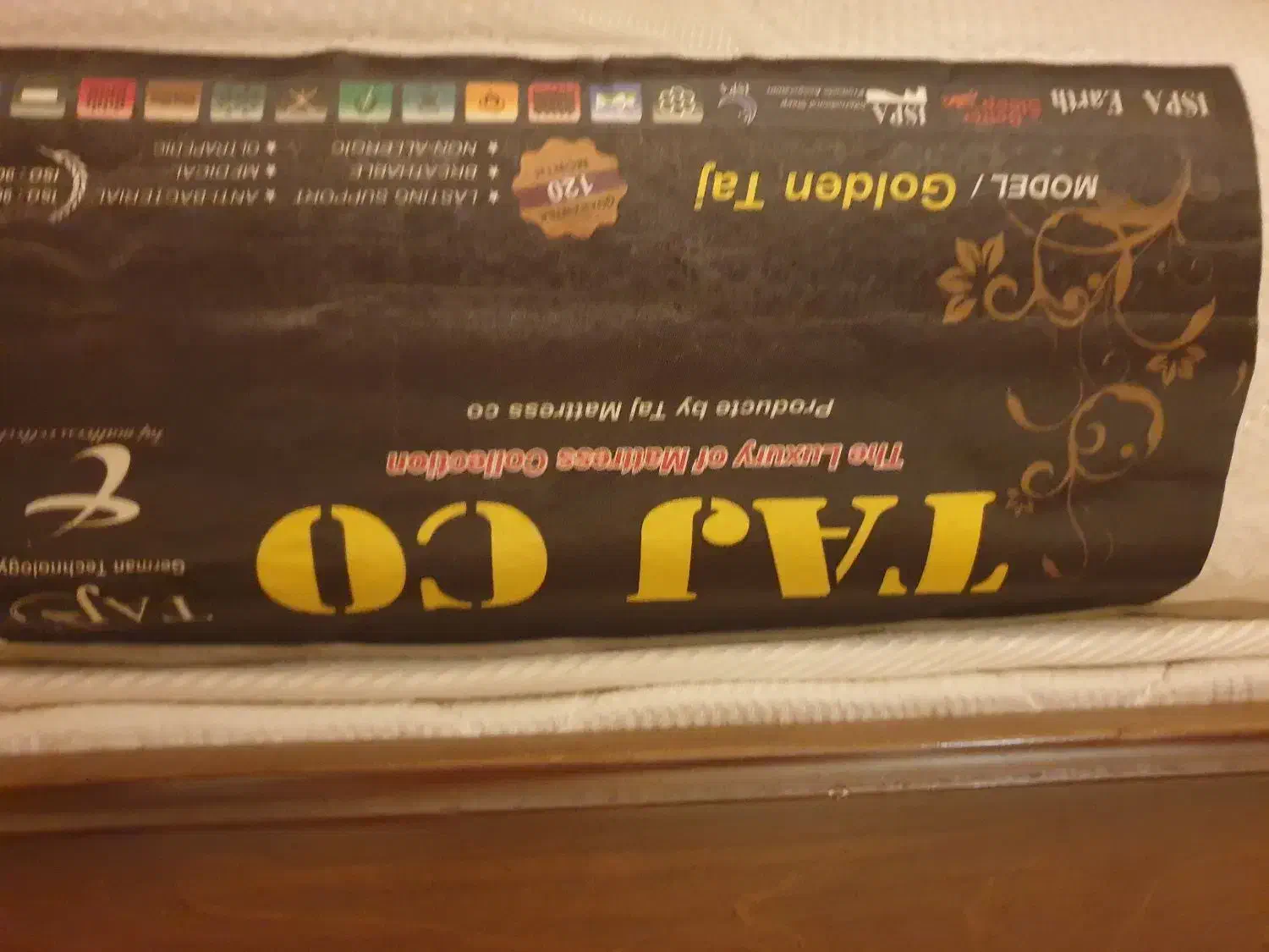تشک تاج مدل Golden|تخت و سرویس خواب|تهران, مهران|دیوار