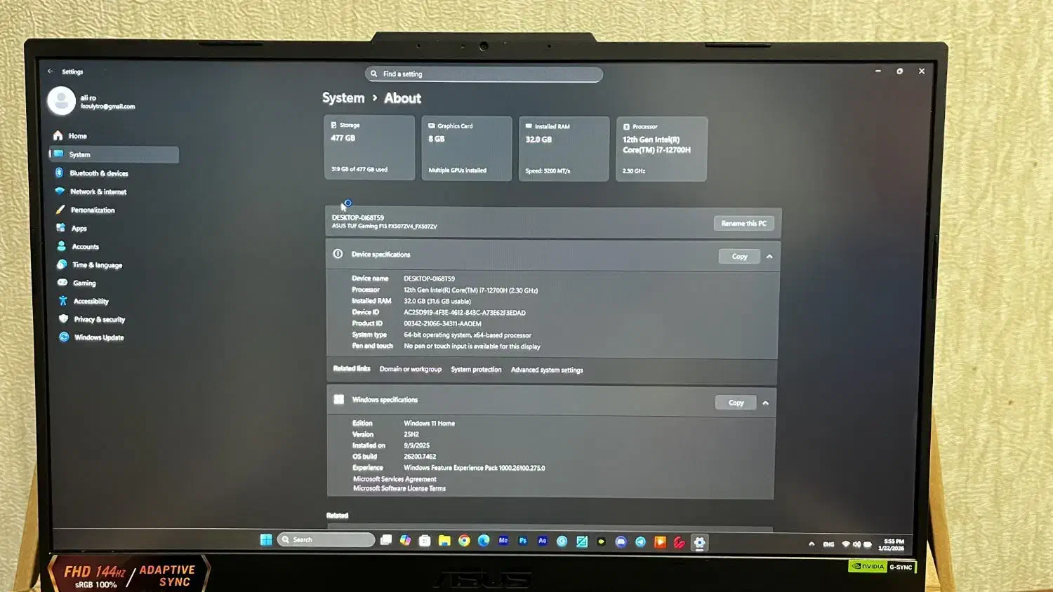 لپ تاپ گیمینگ مناسب هر کاری|رایانه همراه|مشهد, زیبا شهر|دیوار