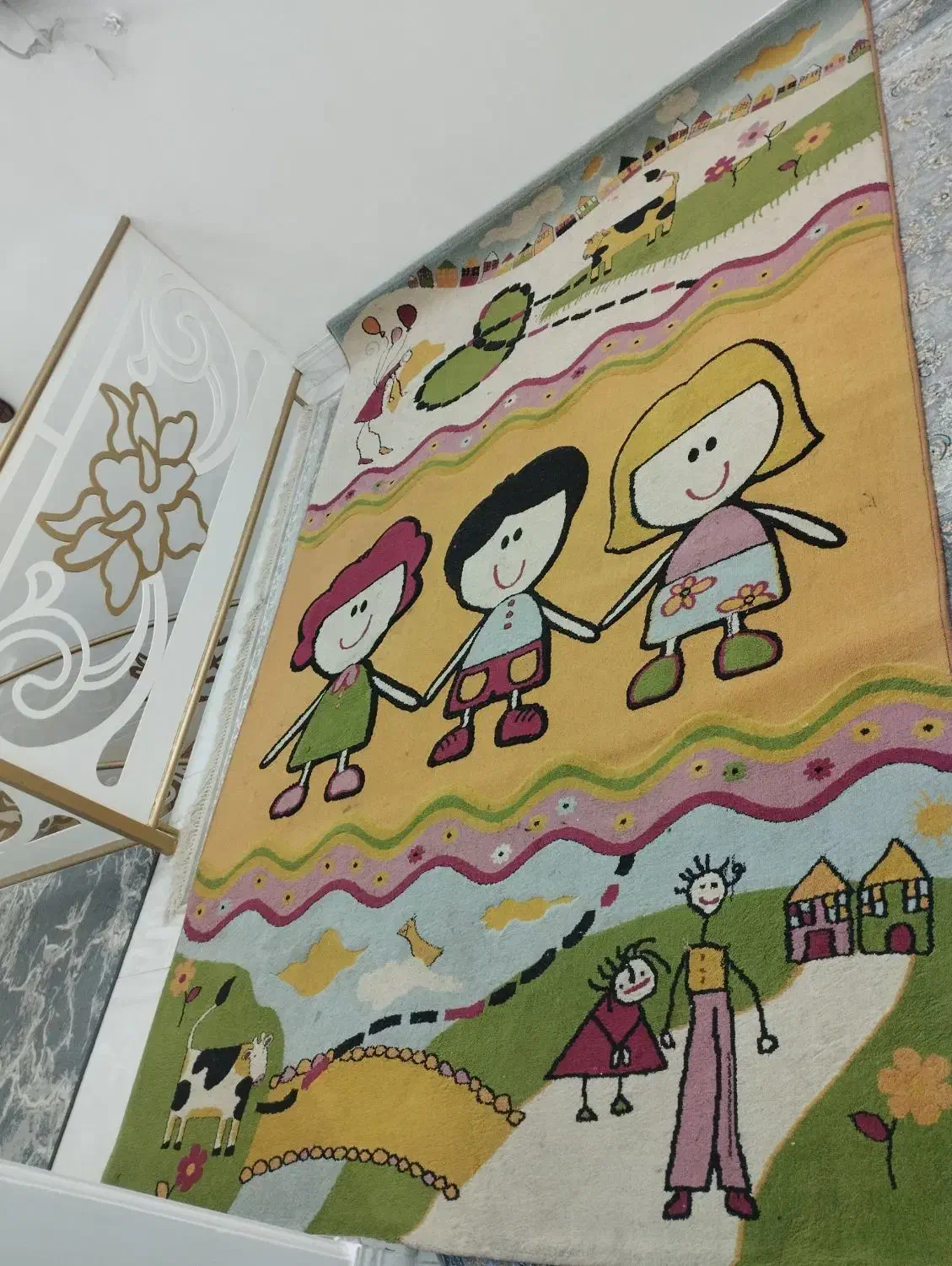 فرش شش متری|فرش|بروجرد, |دیوار