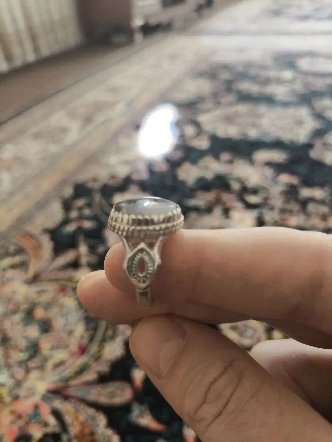 انگشتر نقره شجر|جواهرات|کلیائی, |دیوار