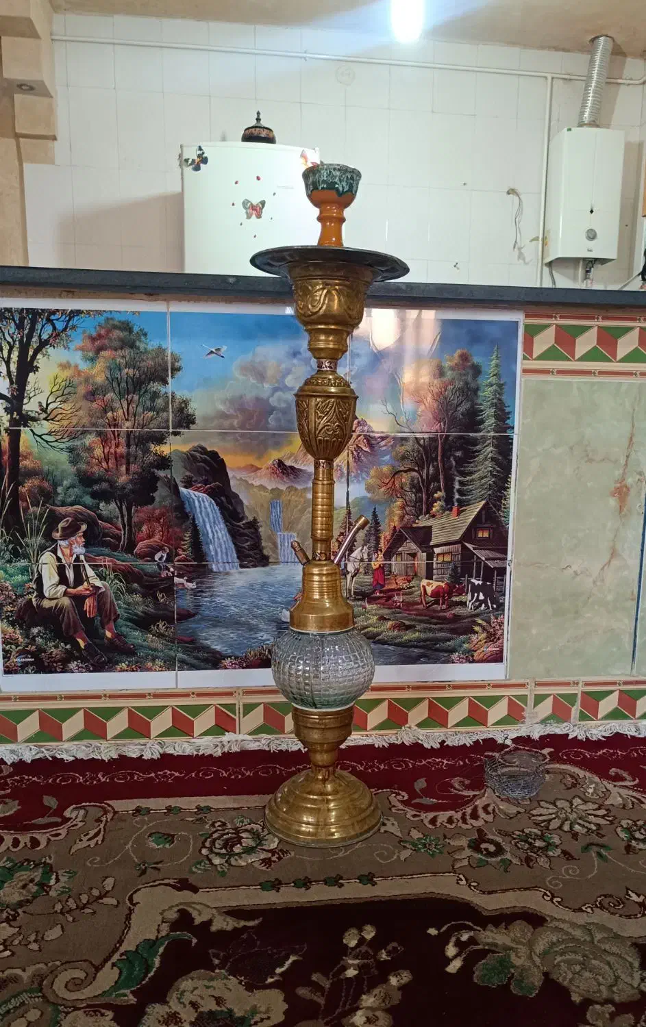 قلیون تمام برنج زینتی|کلکسیون و سرگرمی|کوهدشت, |دیوار