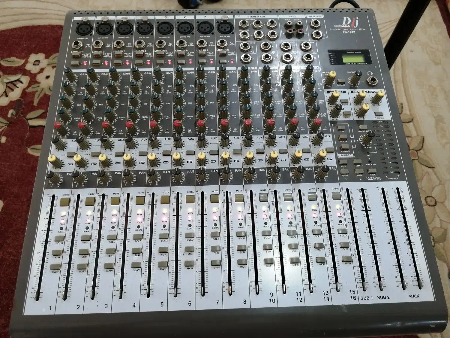 دستگاه میکسر فروشی. برند u s a آمریکایی|آلات موسیقی|اندیمشک, |دیوار