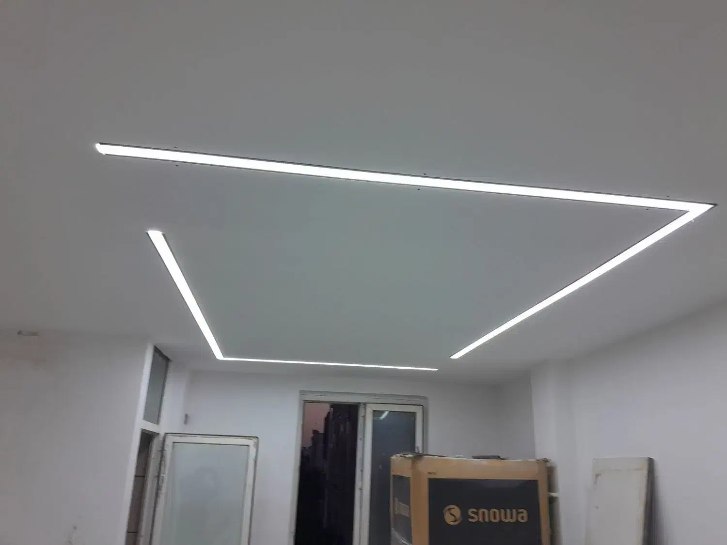 نصاب کناف خط نوری پی وی سی و رنگ آمیزی|خدمات پیشه و مهارت|بندر ماهشهر, |دیوار