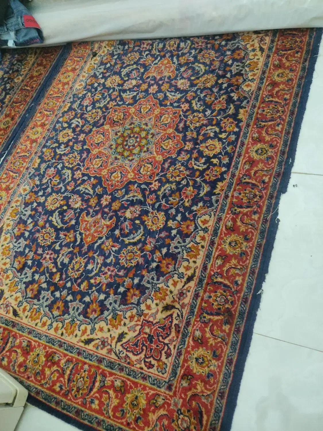 خالیچه قدیمی|فرش|قم, حاج زینل|دیوار