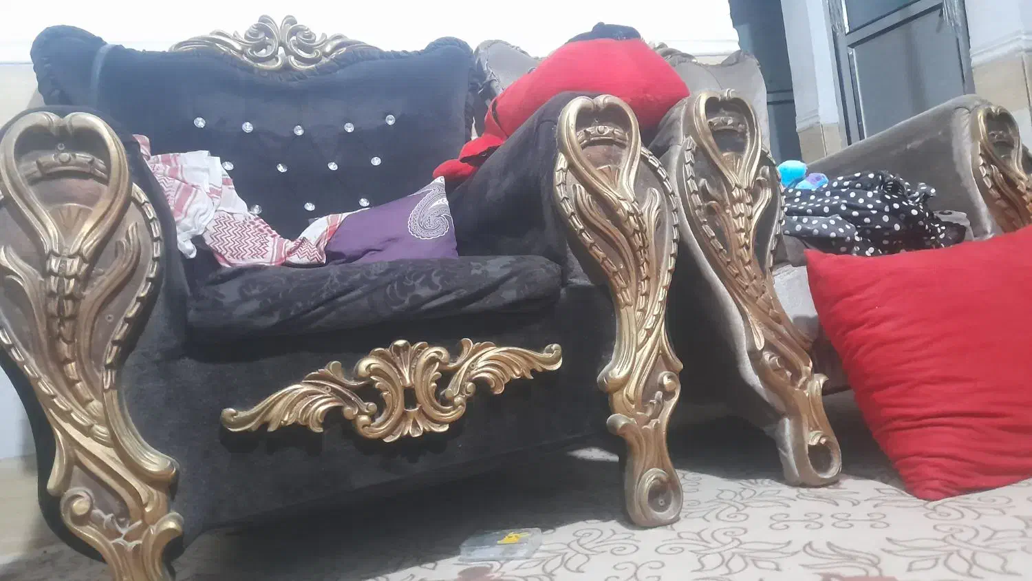 مبل ۷نفره|مبلمان خانگی و میز عسلی|زاهدان, |دیوار