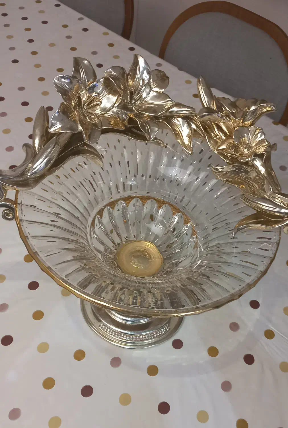 ظرف میوه خوری مجلسی|ظروف سرو و پذیرایی|رشت, منظریه|دیوار