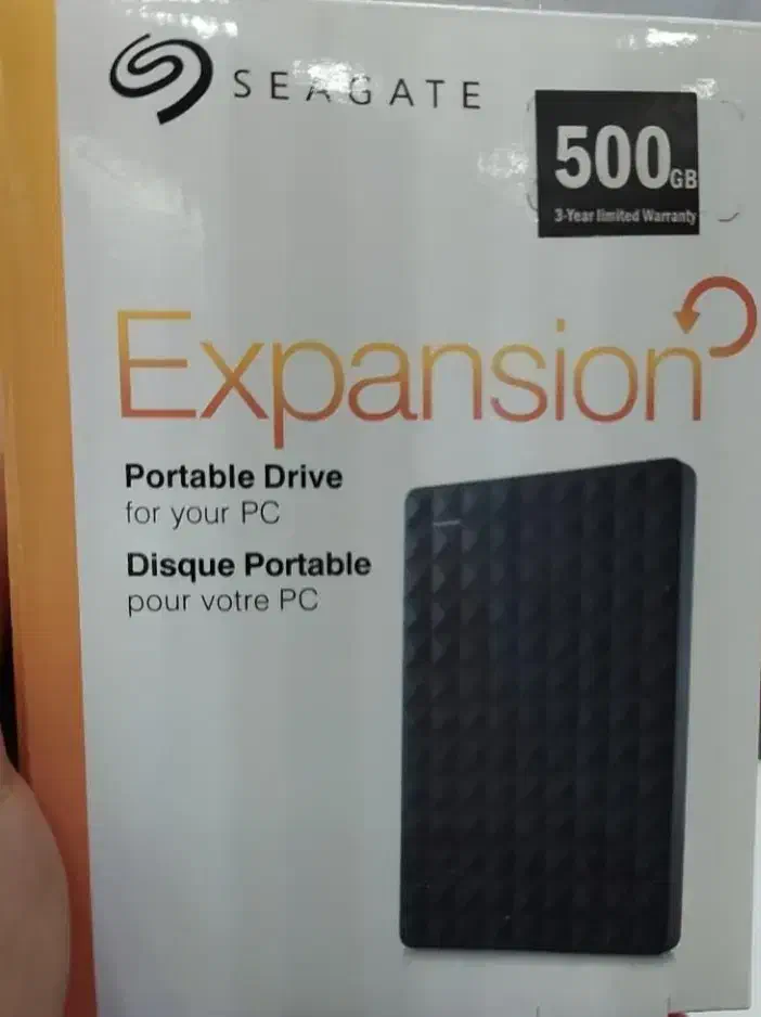 هارد اکسترنال 500 سیگت|قطعات و لوازم جانبی رایانه|اهر, |دیوار