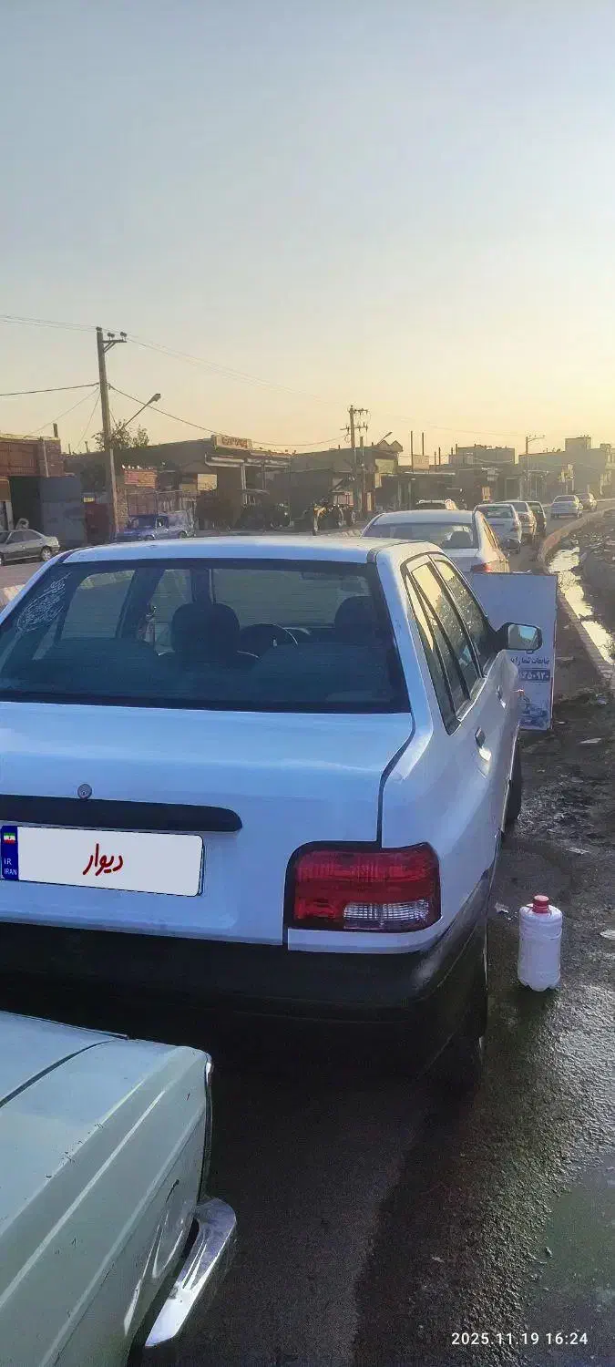 خودرو پراید سفید|خودرو سواری و وانت|خوی, |دیوار