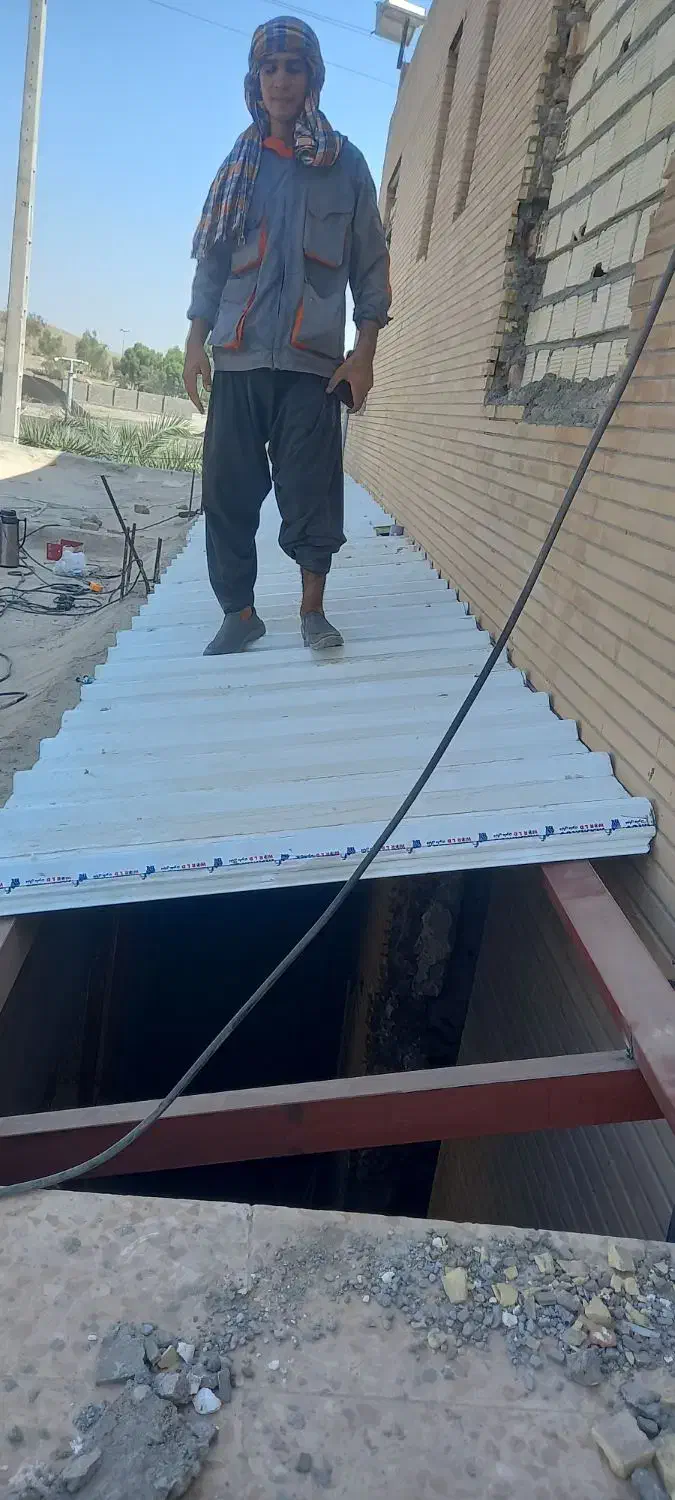 سقف سبک . سقف فوم بتن. ساندویچ پنل. آلاچیق|خدمات پیشه و مهارت|زاهدان, |دیوار