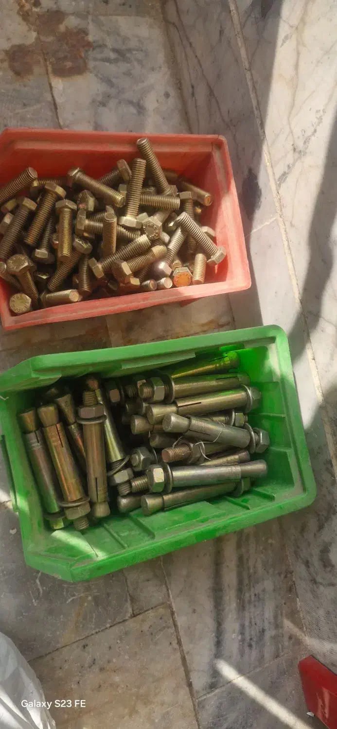 پیچ و مهره خشکه و سفید|مصالح و تجهیزات ساختمان|آبیک, |دیوار