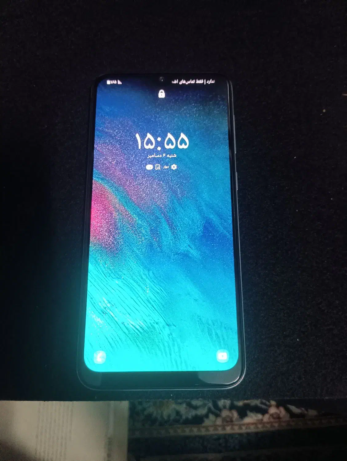 گوشی A30 حافظه ۶۴ رم ۴. بدون تعمیر در حد نو|موبایل|تربتحیدریه, آبشار|دیوار