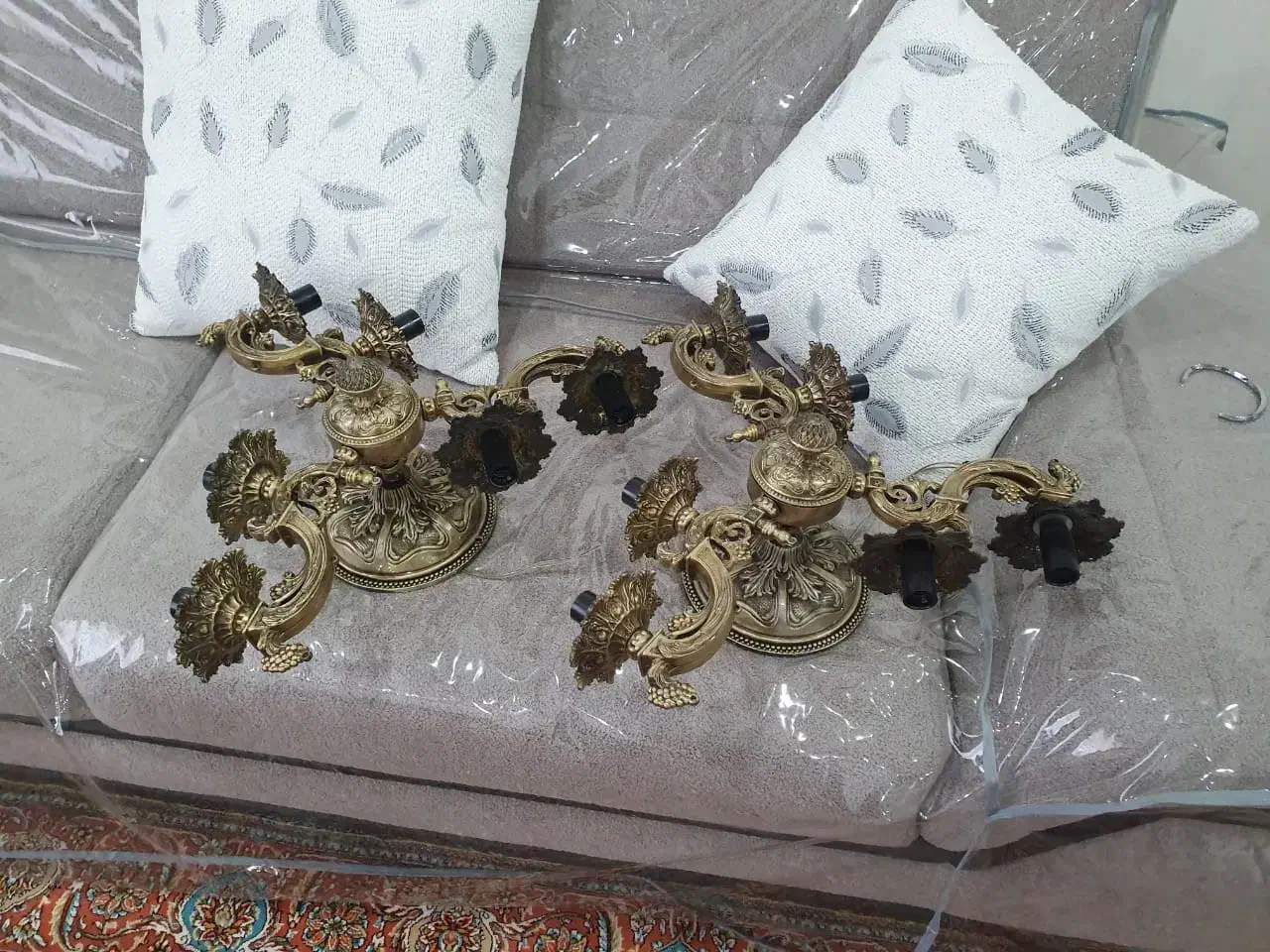 لوسترسقفی جنس آلمینیوم|لوستر و چراغ آویز|اهواز, پادادشهر|دیوار