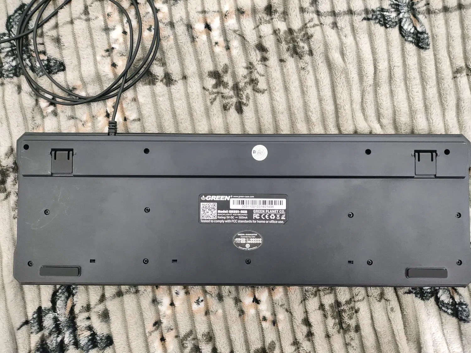 کیبورد نیمه مکانیکال Green مدل GK601-RGB فول سایز|قطعات و لوازم جانبی رایانه|اصفهان, الهیه|دیوار