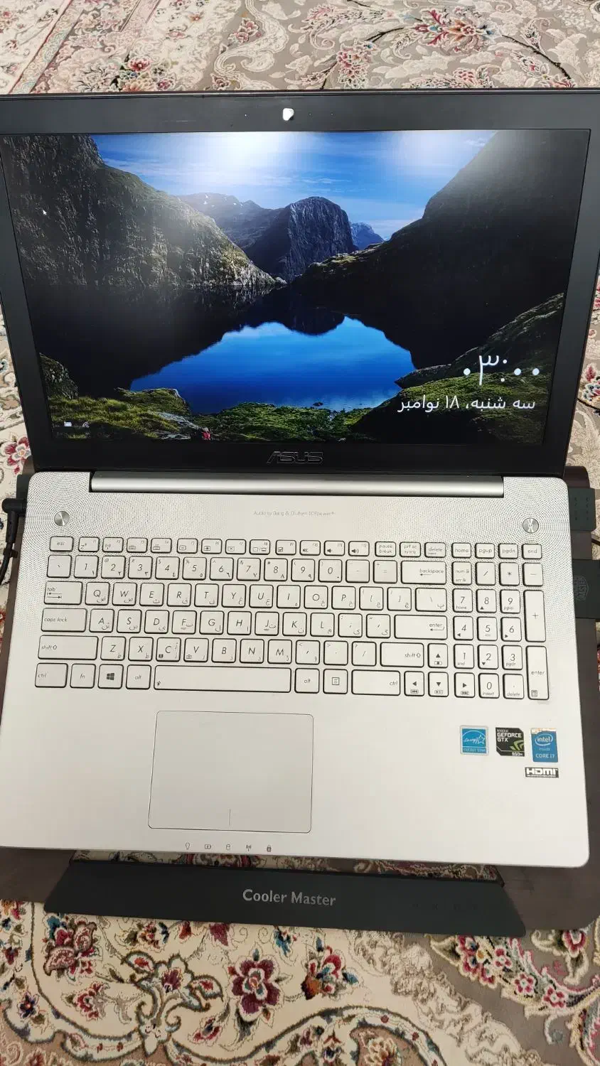 لپ تاپ Asus N550j|رایانه همراه|خرم‌آباد, |دیوار