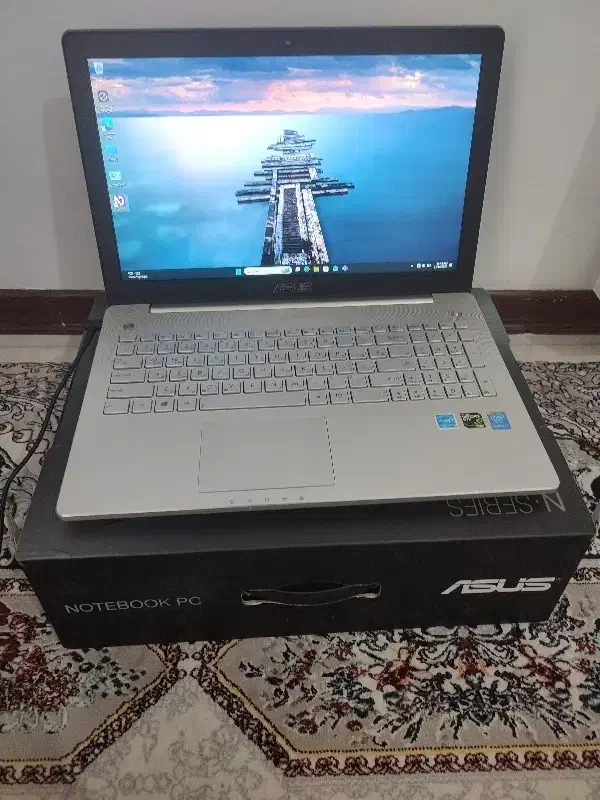 لپ تاپ گیمینگ asus n550jxi7باگرافیکغولgtx950|رایانه همراه|کرج, کیانمهر|دیوار