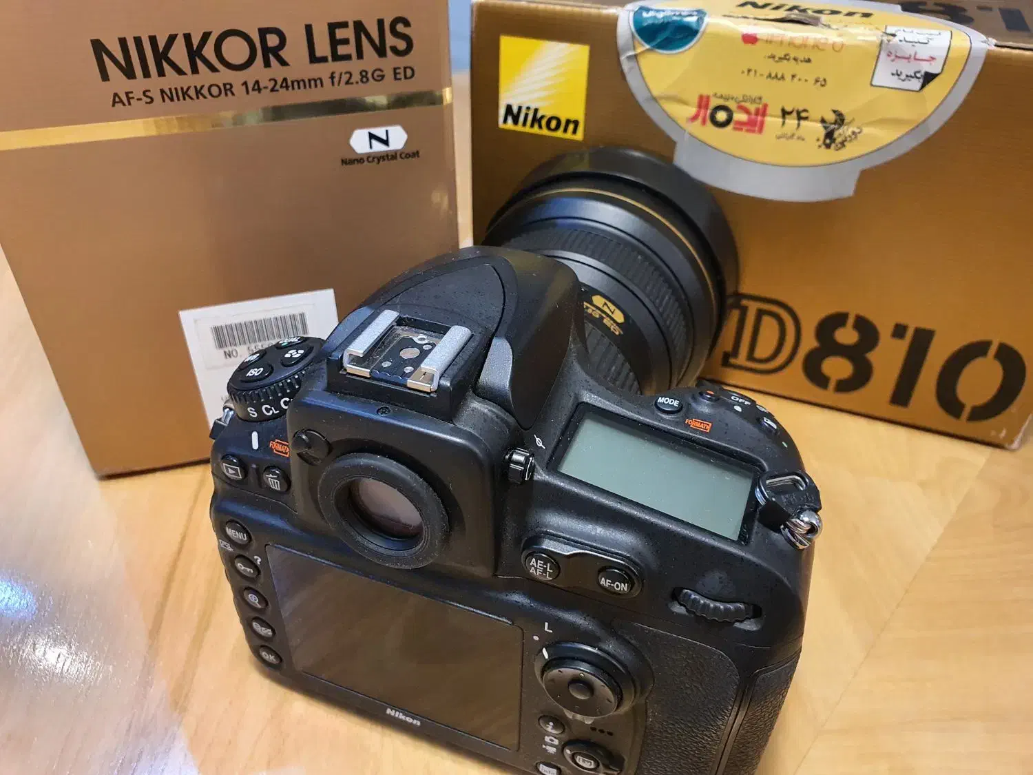 نیکون D810 و لنز های 24-14 و 200-70 واقعا نو|دوربین عکاسی و فیلم‌برداری|تهران, گیشا|دیوار