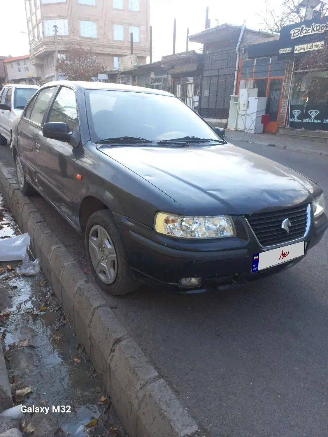 سمند مشکی دوگانه|خودرو سواری و وانت|مشگین شهر, |دیوار