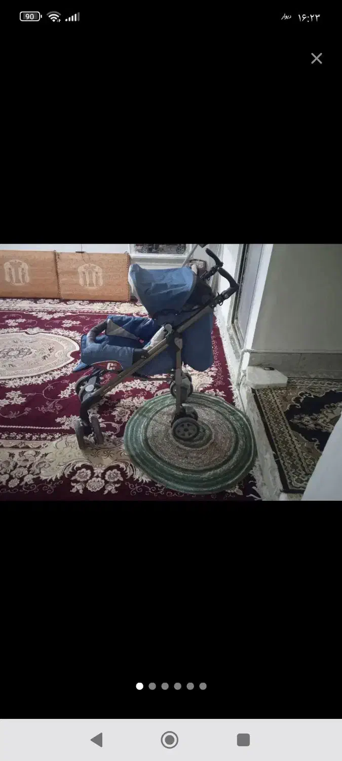 کالسکه بچه تاشو|کالسکه و لوازم جانبی|نورآباد, |دیوار