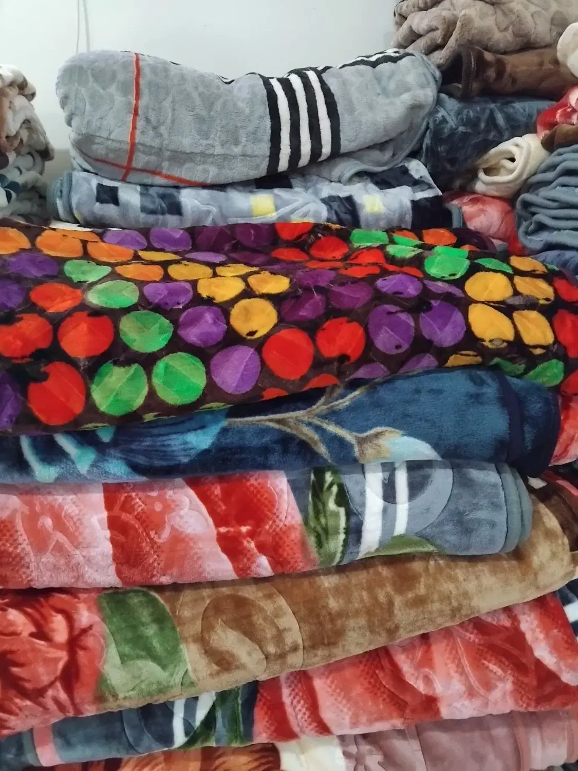 پتوی گلبافت یکنفره|رختخواب، بالش، پتو|سنقر, |دیوار