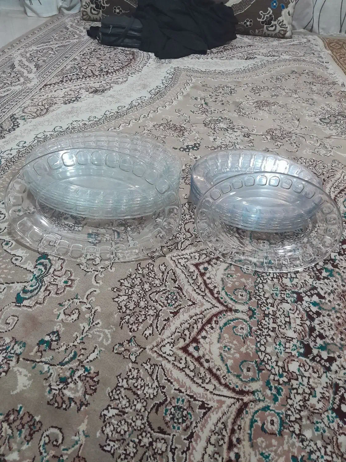 کاسه اکرپال دمکنی ۵تیکه دیس کریستال|ظروف سرو و پذیرایی|مشهد, اروند|دیوار