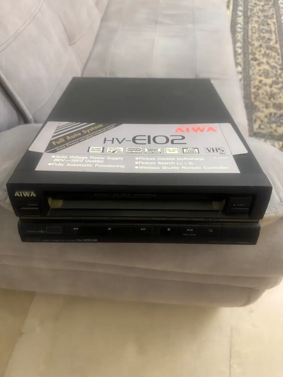دستگاه ویدئو اورجینال Aiwa|پخش‌کننده DVD و ویدیو|تهران, عباس‌آباد|دیوار