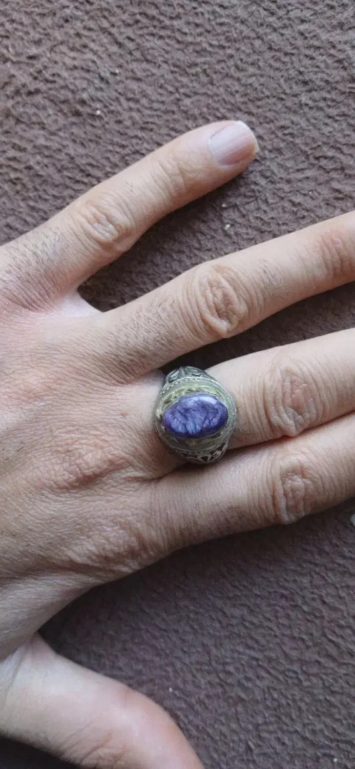 یاقوت نقره یاقوت  کبود اصل|جواهرات|شیراز, گلکوب|دیوار