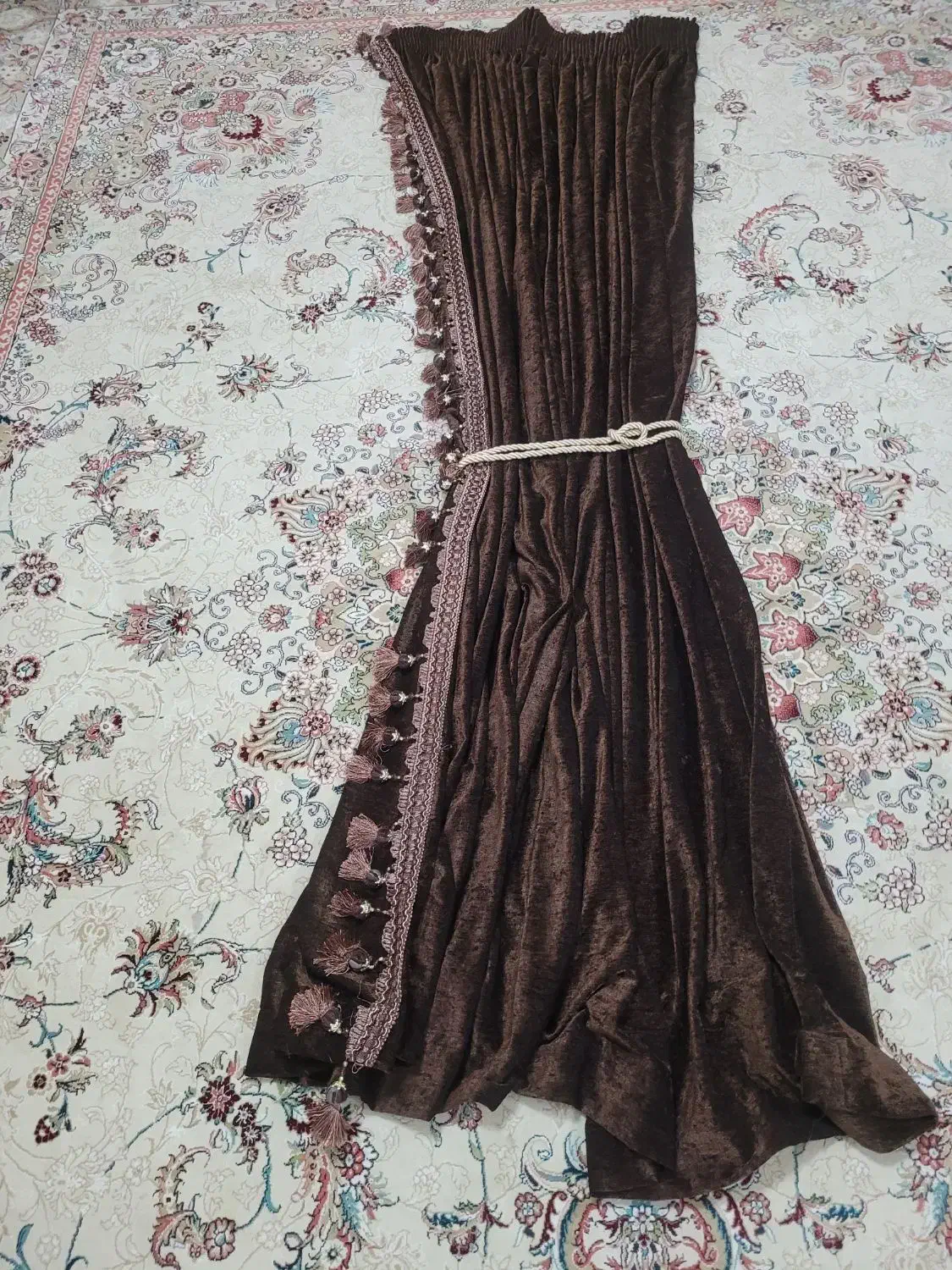 پرده مخمل|پرده، رانر، رومیزی|تهران, افسریه جنوبی|دیوار