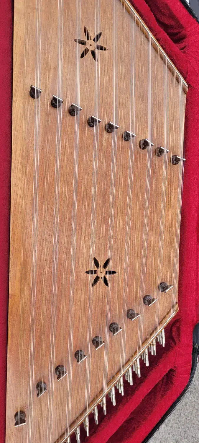 سنتور اقای شیخ شعاعی|سازهای سنتی|کرمان, |دیوار