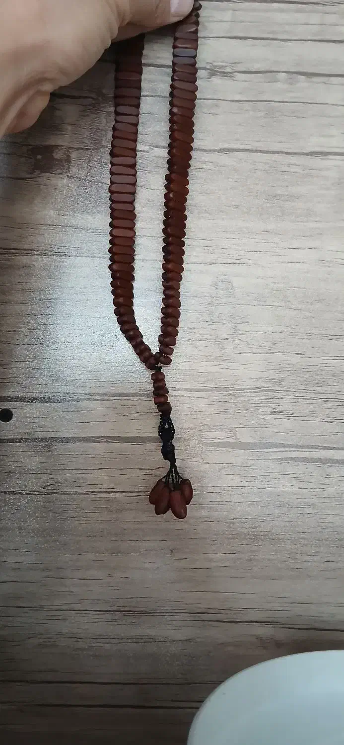 دومدل تسبیح هسته خرما کار دست رنگ طبی|جواهرات|اصفهان, شهرک کوثر|دیوار