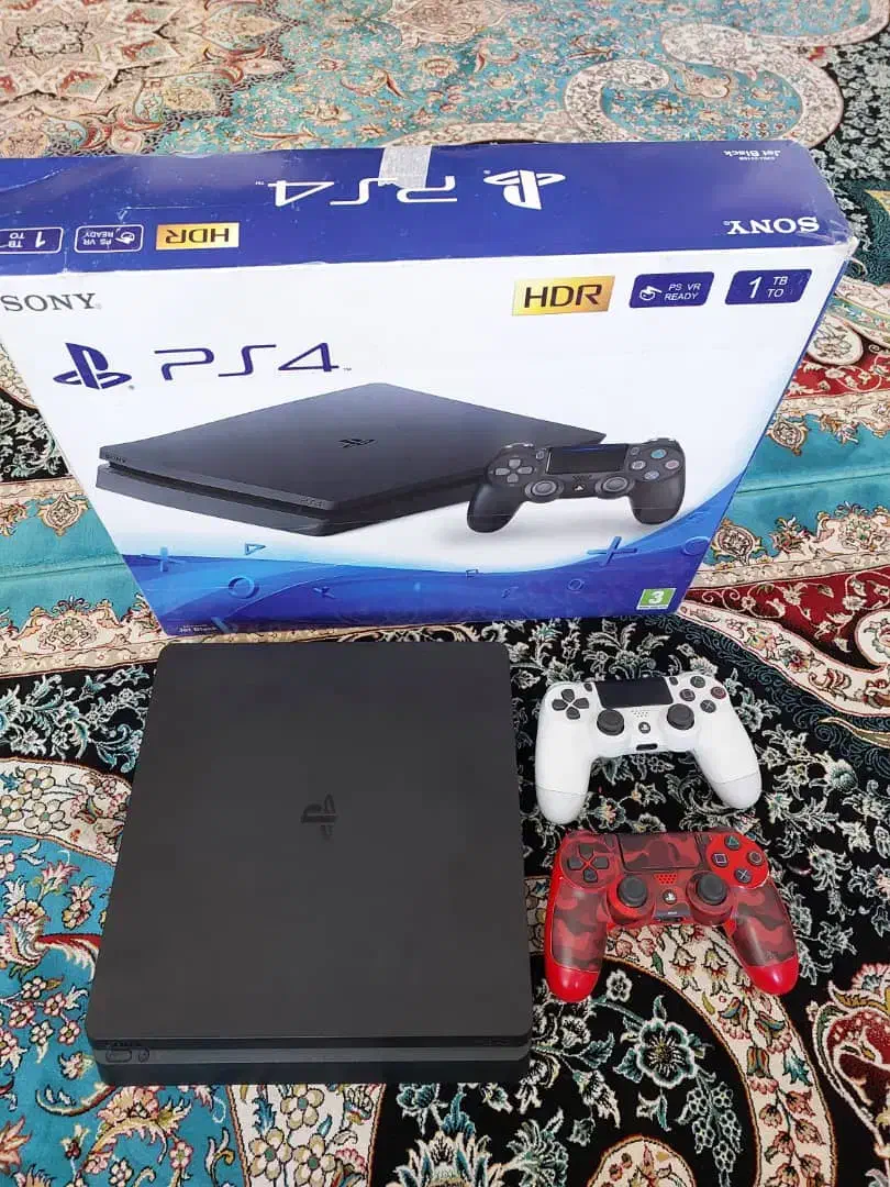 ps4 slim 1tra|کنسول، بازی ویدئویی و آنلاین|مهاباد (آذربایجان غربی), |دیوار