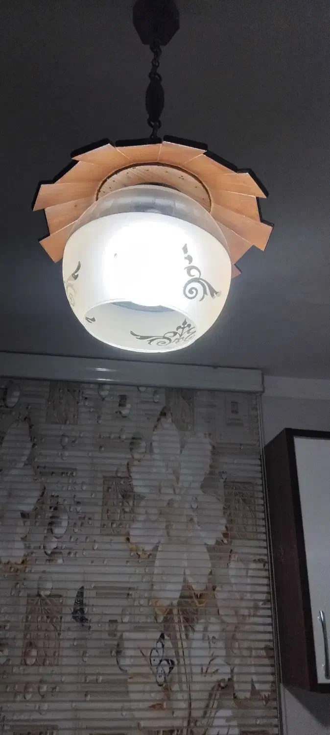 لوستر آشپزخانه|لوستر و چراغ آویز|تاکستان, |دیوار