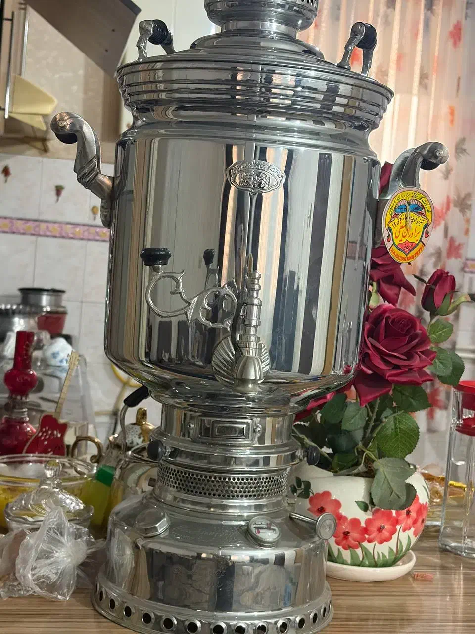 سماور ۲۰ لیتری مناسب هیئت و مراسمات|سماور، چایساز، قهوهساز|فردیس, شهرک شهید حسینی|دیوار