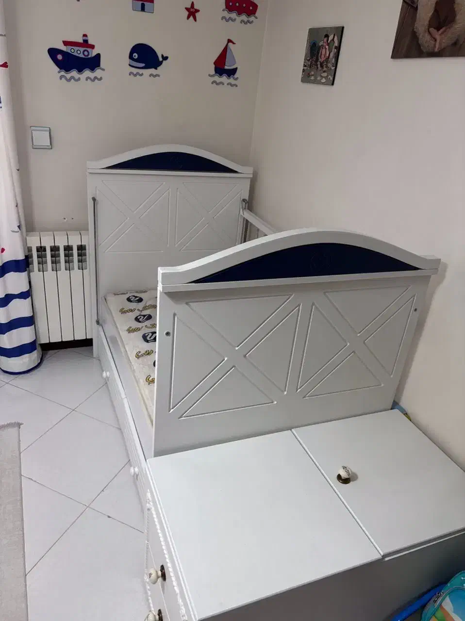 تخت و کمد کودک ساحل چوب|تخت و سرویس خواب|تهران, حکیمیه|دیوار