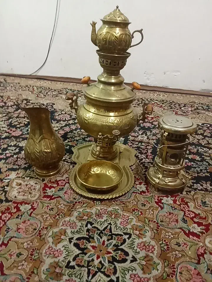 سماور ذغالی|سماور، چایساز، قهوهساز|نمین, |دیوار