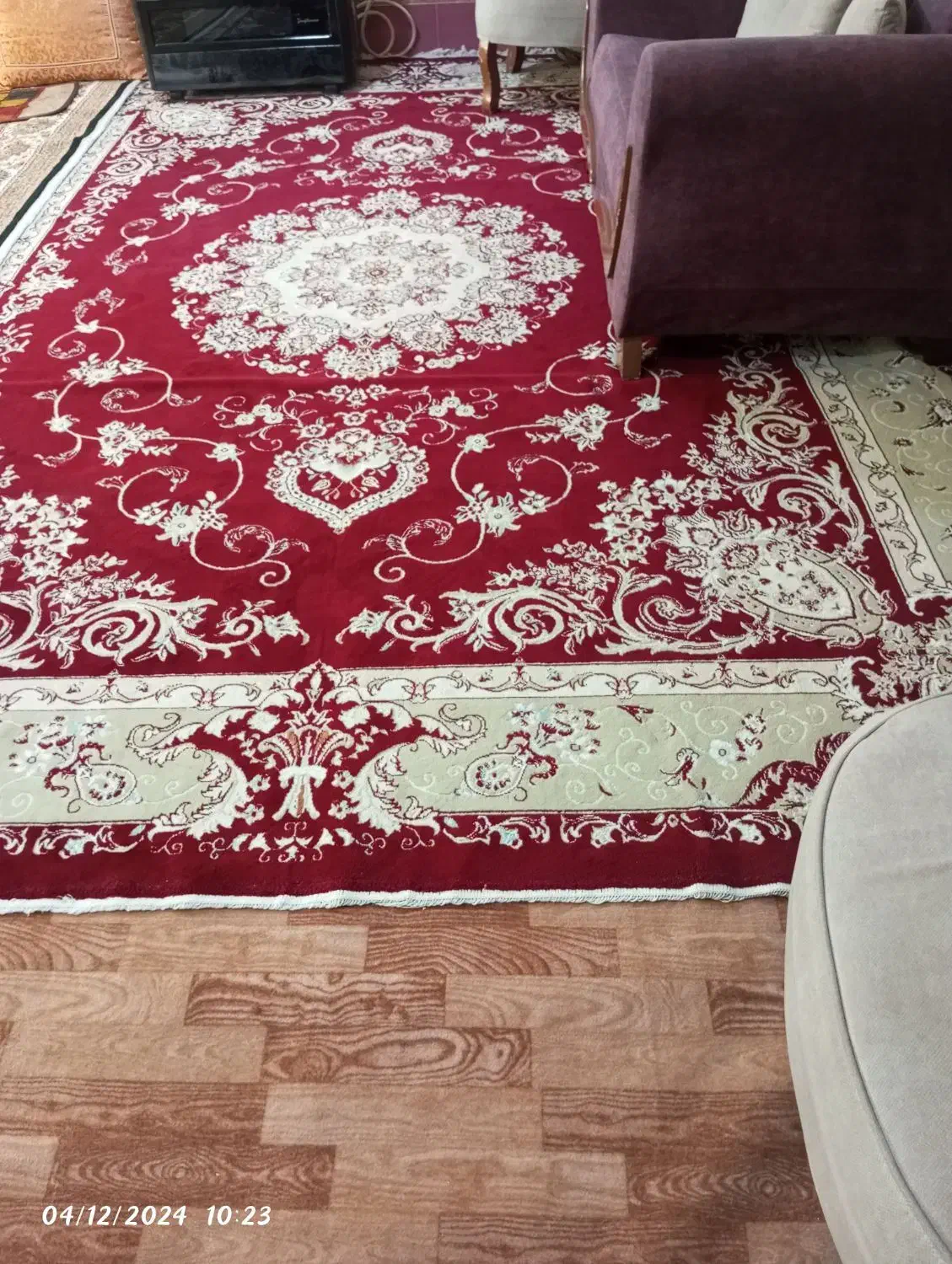 دو عدد فرش 12متری|فرش|گرگان, |دیوار