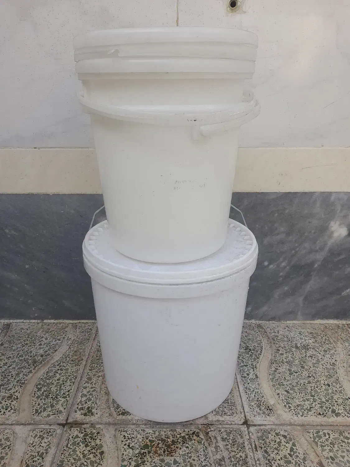 دبه پلاستیک|ظروف نگهدارنده، پلاستیکی، یک‌بارمصرف|تبریز, |دیوار