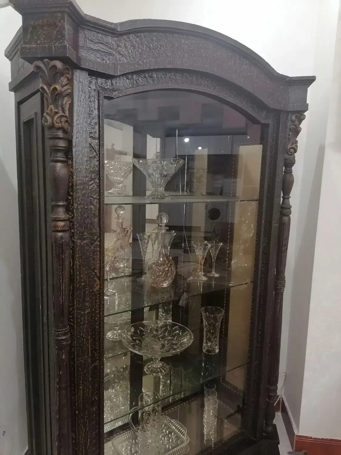 بوفه چوبی|بوفه، ویترین، کنسول|کرج, شاهینویلا|دیوار