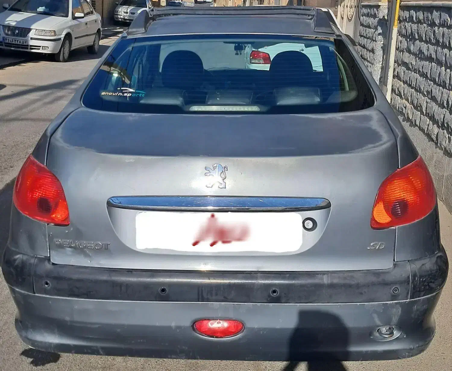 پژو v8 SD206 خاکستری|خودرو سواری و وانت|خمینیشهر, |دیوار