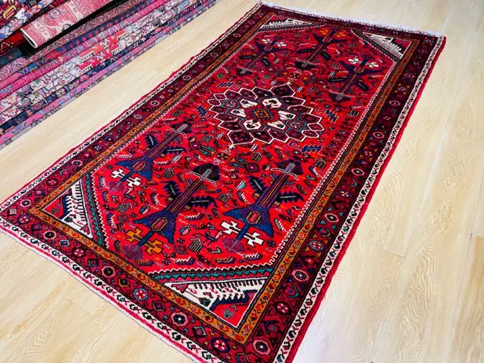 فرش میانه همدان تمام رنگ گیاهی|فرش|تهران, سلسبیل شمالی|دیوار