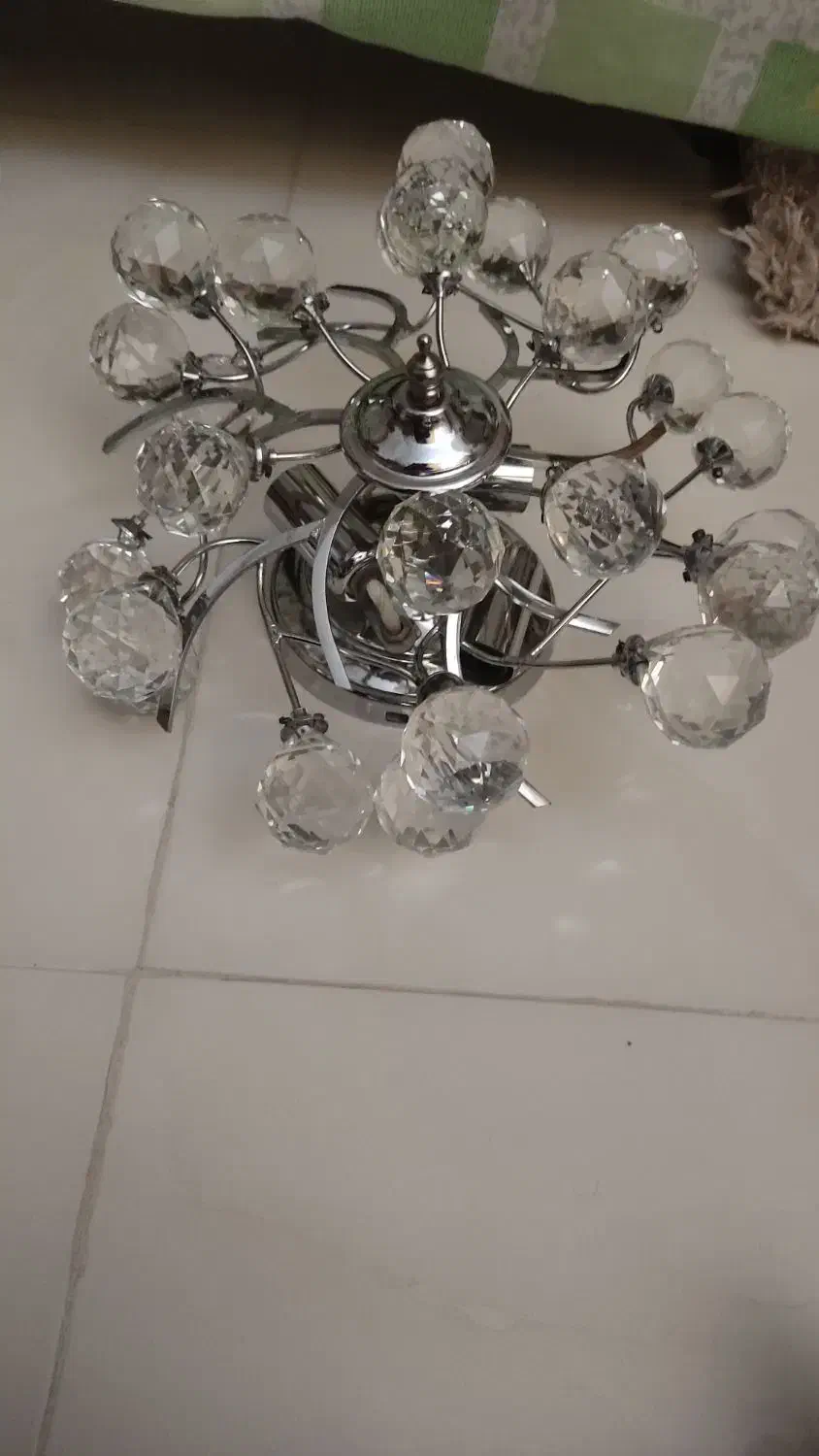 لوستر سقفی برنز|لوستر و چراغ آویز|تبریز, |دیوار