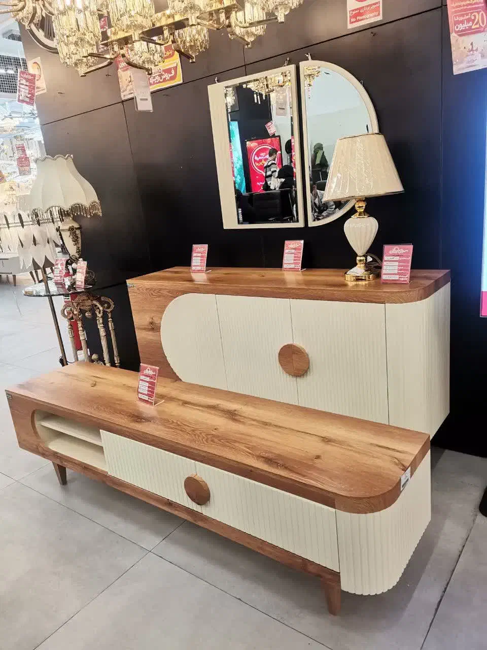 کنسول جلومبلی جاکفشی میز tv به قیمت تولیدی|مبلمان خانگی و میز عسلی|دزفول, |دیوار