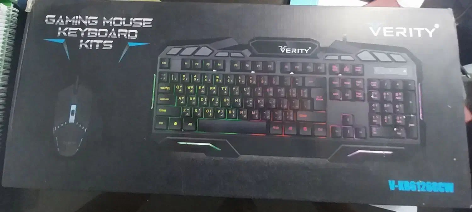 کیبورد گیمینگ verity|قطعات و لوازم جانبی رایانه|گرگان, |دیوار