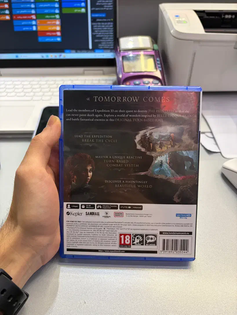 دیسک بازی expedition 33 ps5|کنسول، بازی ویدئویی و آنلاین|تهران, آسمان|دیوار