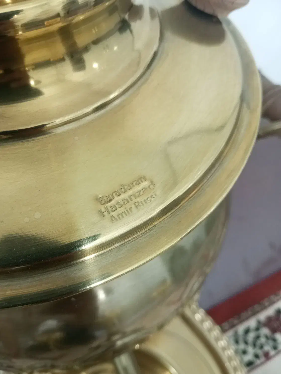 سماور برنز ذغالی|سماور، چای‌ساز، قهوه‌ساز|خوی, |دیوار